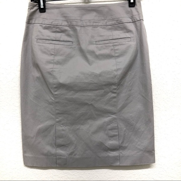 Loft Grey Pencil Skirt - 0 - Picture 2 of 7